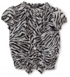 Baby Phat - Kids Girls 2-6x Little Zebra Printed Top, Ivory, 6X