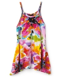 Flowers by Zoe Toddler Girls' Watercolor Tunic - Sizes 2T-4T