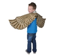 Eagle Plush Costume Wings by Adventure Kids: One Size Fits Most with 52 inch Wingspan by Adventure Kids