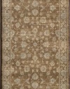 Area Rug 2x7 Runner Traditional Brown Color - Momeni Belmont Rug from RugPal