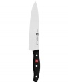 You'll feel like a real pro wielding Henckel's 8 Chef's Knife. Featuring FRIODUR's hand-honed ice-hardened blade for a sharper, more resilient edge. Easy to grasp and comfortable to use, the easy-grip ergonomic handle allows you to wield the control. Features a professional triple rivet handle. Full warranty.