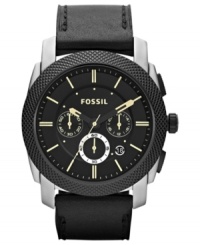 A Machine collection watch from Fossil that runs on all cylinders.