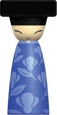 Queen Chin Salt, Pepper and Spice Grinder by Stefano Giovannoni Color: Blue