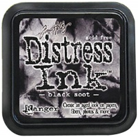 Ranger Tim Holtz Distress Ink Pad, Black Soot