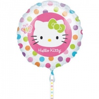 Hello Kitty Spots 18 Inch Foil Balloon