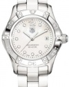 TAG Heuer Women's WAF141G.BA0813 Aquaracer Diamond Accented Watch