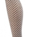 HUE Women's Faux Fishnet Tight, Grey, Medium/Large