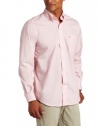 Nautica Men's Long Sleeve Non Solid Color Shirt, Sailor Red, X-Large