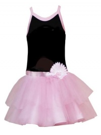 Rare Edition Girls 2-6x Black To Pink Tutu,Black/ Pink,5