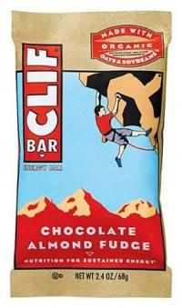 Clif Bar Energy Bar, Chocolate Almond Fudge, 2.4-Ounce Bars, 12 Count