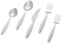 Fiesta White 5-Piece Flatware Set, Service for 1