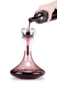 Final Touch Traditional Style Decanter, Includes Double Wall Aerator