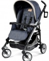 Peg Perego Pliko Four Stroller, Denim