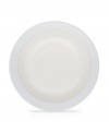 Full of possibilities, this ultra-versatile pasta bowl from Noritake's collection of Colorwave white dinnerware is crafted of hardy stoneware with a half glossy, half matte finish in pure white. Mix and match with square and coupe shapes or any of the other Colorwave dinnerware shades.