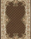 Area Rug 8x10 Rectangle Indoor/Outdoor Brown Color - Momeni Veranda Rug from RugPal