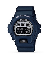 Be a good sport with this resin watch from G-Shock. Designed for maximum performance and style, it features a bold bracelet, stopwatch, and back light.