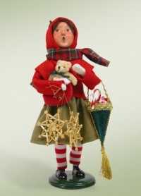 Girl with Straw Ornament Figurine