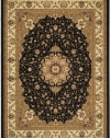 Safavieh Lyndhurst Collection LNH329A Black and Ivory Area Rug, 9-Feet by 12-Feet