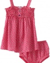 Splendid Littles Baby-girls Infant Polka Dot Dress And Bloomer Set, Confetti, 3-6 Months