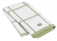 Calphalon Checked Terry Kitchen Towel, Green Apple