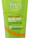 Garnier Blow Dry Perfector Straightening Balm, Sleek and Shine, 5.1 Fluid Ounce