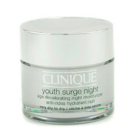 Clinique Youth Surge Night Age Decelerating Night Moisturizer Very Dry To Dry 1.7 oz