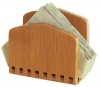 Lipper Bamboo Collection Adjustable Napkin Holder