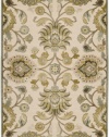 Area Rug 2x3 Rectangle Transitional Ivory Color - Surya Basilica Rug from RugPal