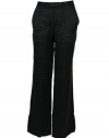 T by Aexander Wang womens silk jacquard relaxed fit wider leg pants