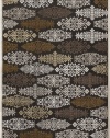 Area Rug 7x10 Rectangle Contemporary Chocolate Color - Surya Basilica Rug from RugPal