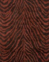 Area Rug 3x5 Rectangle Animal Inspirations Tiger Color - Momeni Serengeti Rug from RugPal