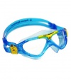 Aqua Sphere Seal Kid (Clear Lens, Translucent Blue)