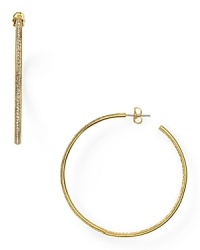 Nadri Large In and Out Hoop Earrings