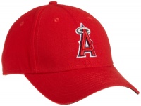 MLB Los Angeles Angels Pinch Hitter Wool Replica Adjustable Cap (Red)