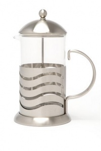 LaCafetiere Wave 8-Cup Coffee Press, Chrome