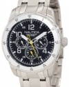 Nautica Men's N14644G Windseeker Classic Analog Enamel Bezel Watch