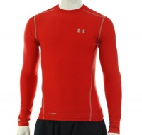 Men's HeatGear® Fitted Longsleeve Crew Tops by Under Armour