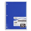 Mead® Spiral® One-Subject College-Ruled Notebook, One Notebook per Order, Color May Vary (05512)