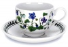 Portmeirion Botanic Garden Tea Cup and Saucer, Set of 6