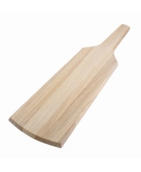 A smooth, minimalist shape highlights the beauty of solid ash in this long Torq White Woods paddle, perfect for serving a variety of charcuterie and cheeses. From Dansk's collection of serveware and serving dishes. (Clearance)