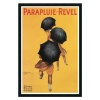 Parapluie - Revel by Leonetto Cappiello, Framed Print Art - 37.66 x 25.66