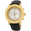 JBW-Just Bling Men's JB-6114L-F Melbourne Chronograph Mother-Of-Pearl Dial Diamond Watch