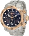 Invicta Men's 1541 Reserve Venom Chronograph Black Dial Stainless Steel Watch