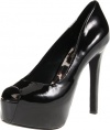 Jessica Simpson Women's JS-Carri Platform Pump,Black Patent,8 M US