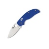 Spyderco Sage3 Blue G-10 PlainEdge Knife