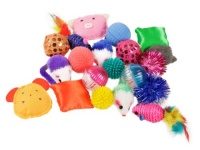 Grab bag assorted 20 pieces cat toys bag