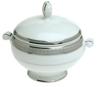 Mikasa Platinum Crown Covered Sugar Bowl