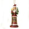 Enesco Jim Shore Heartwood Creek Santa Nutcracker Ornament, 5-Inch