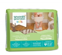 Seventh Generation Training Pants, 3T/4T Size, 22 Count (Pack of 4)