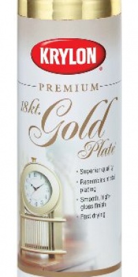 Krylon 1000 Premium Metallic Spray Paint, Gold